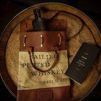 Thumbnail for Bailiff Whiskey Bank Bag & Ledger - Granddad Jack's Craft Distillery