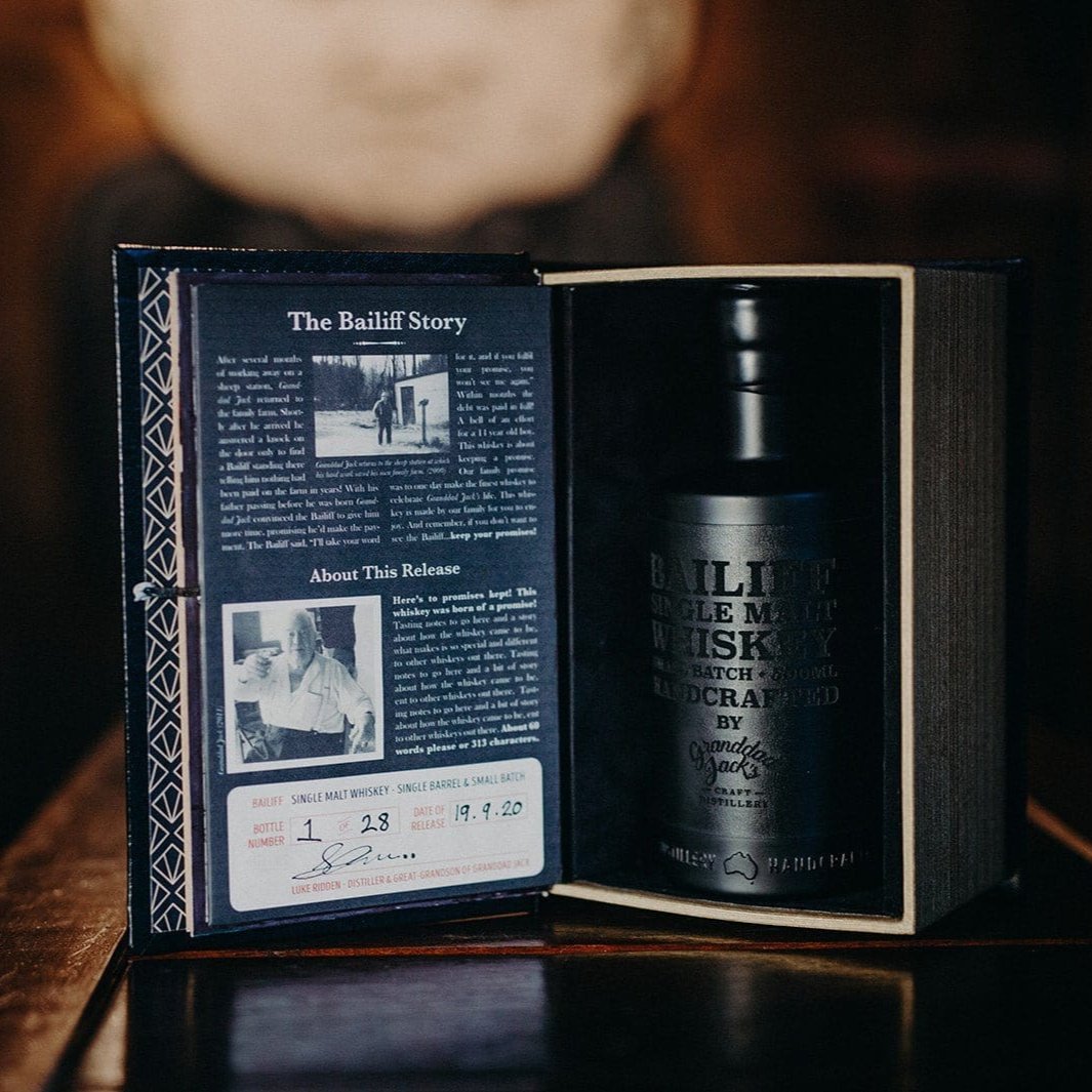 Bailiff Whiskey Second Edition - Granddad Jack's Craft Distillery