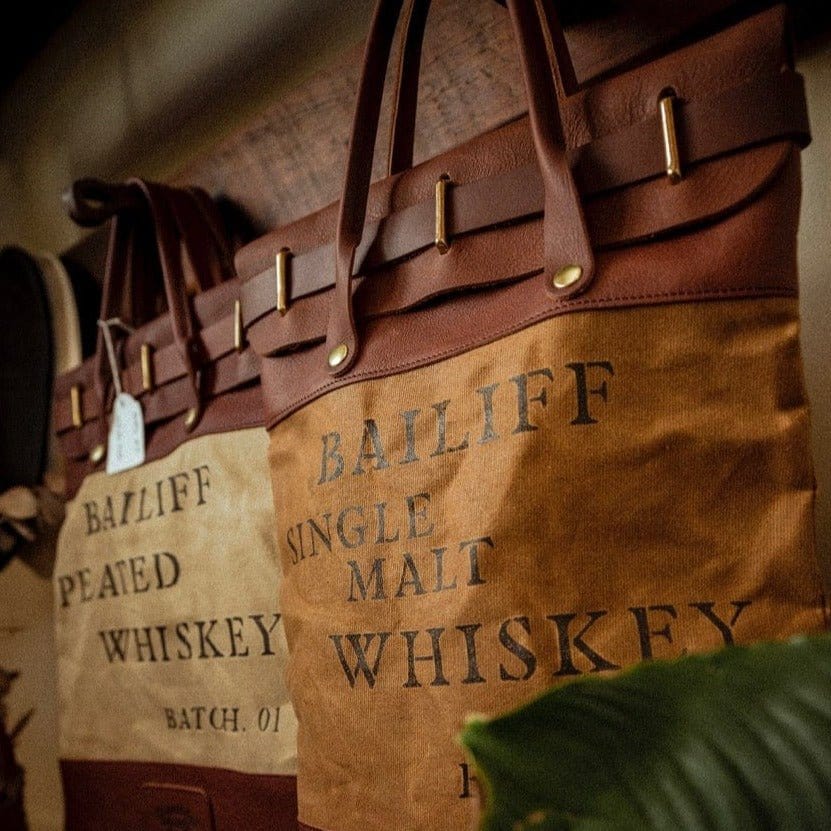 Granddad Jacks Craft Distillery Bailiff Whiskey Bank Bag & Ledger