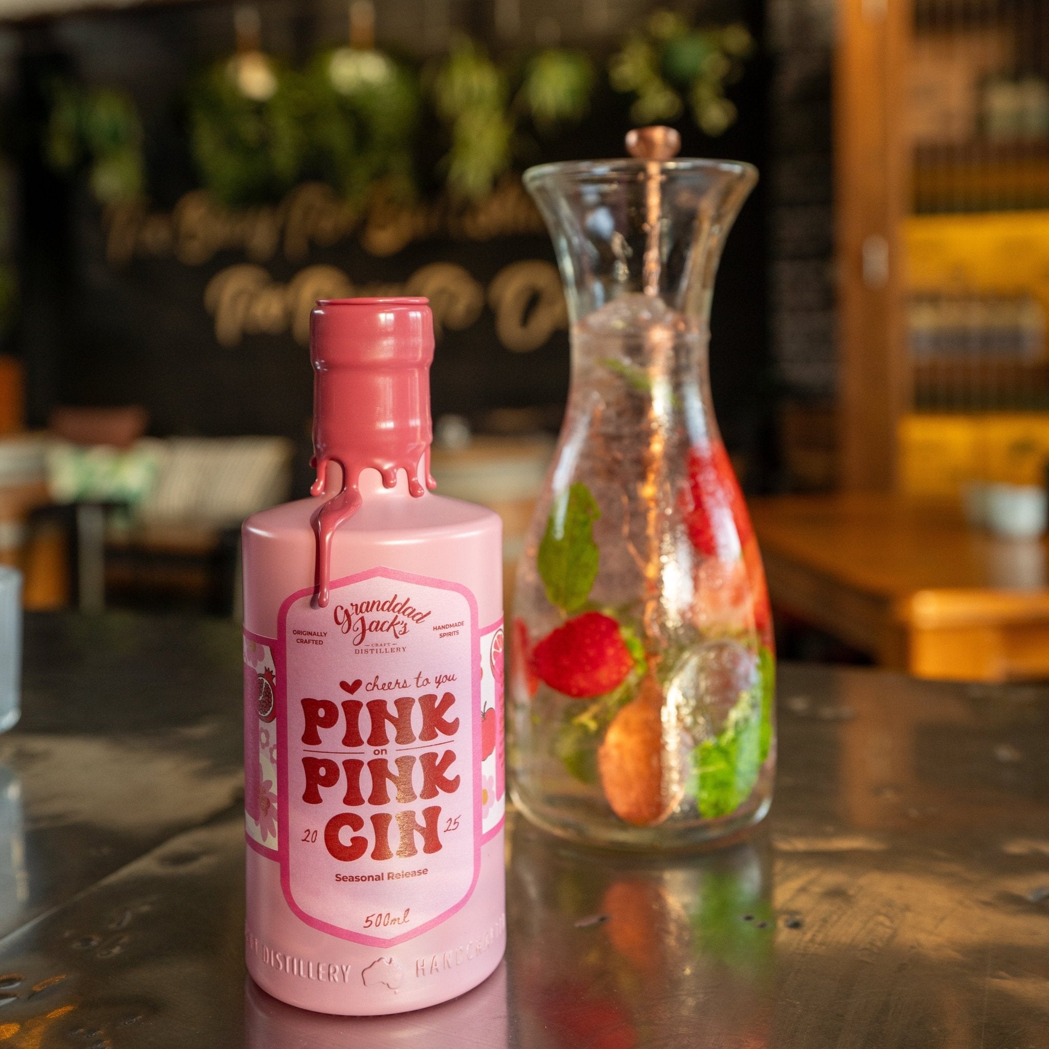 Pink on Pink Gin 2025 - Granddad Jack's Craft Distillery
