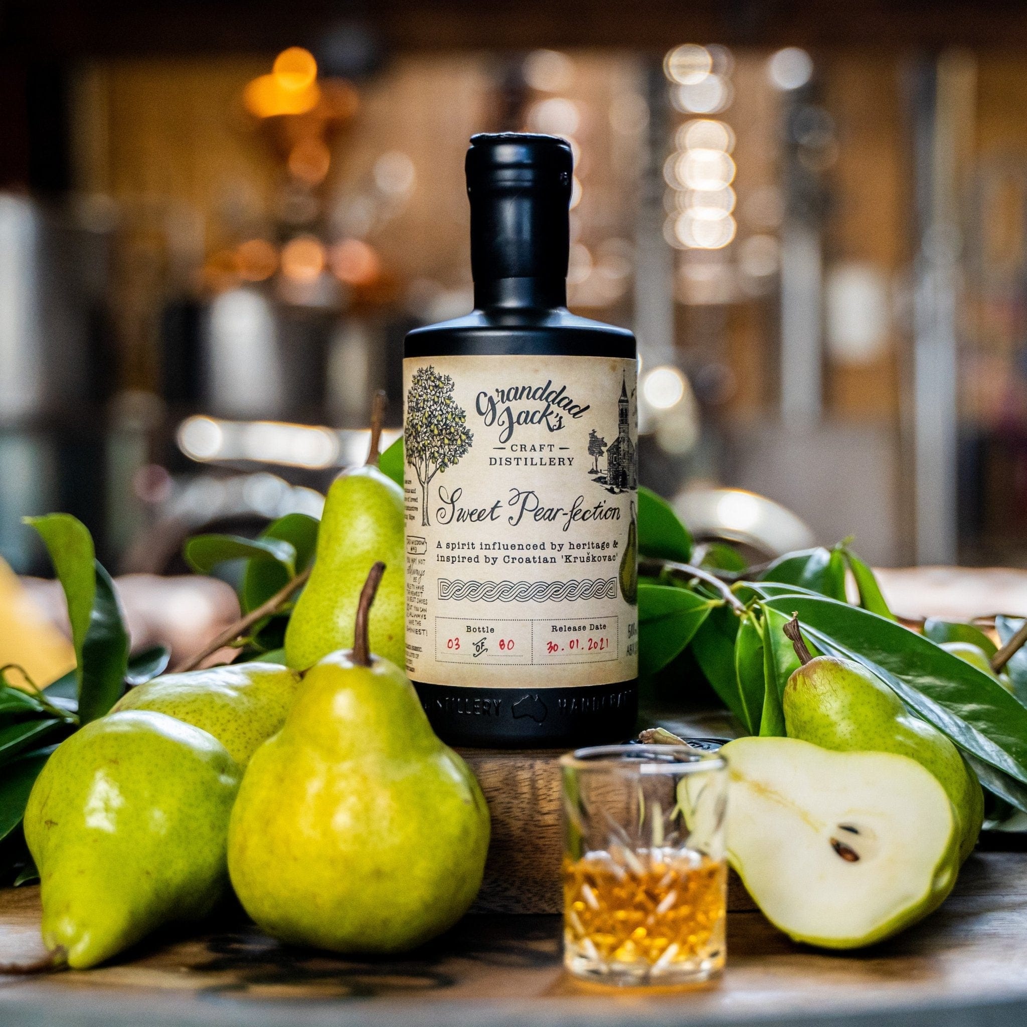 Granddad Jacks Craft Distillery 500ml Di's Sweet Pear-fection (January)