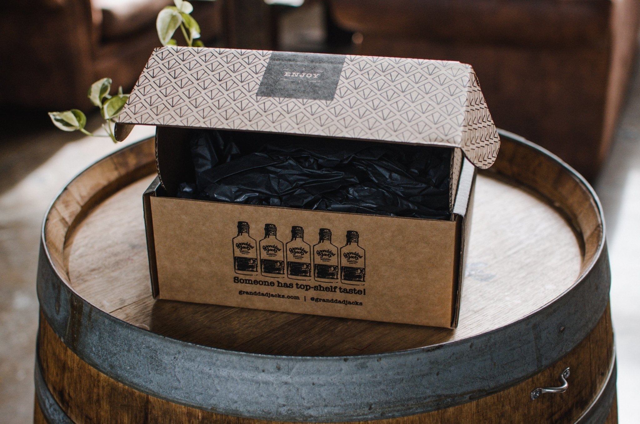 Granddad Jack's Craft Distillery Premium Gift Packaging