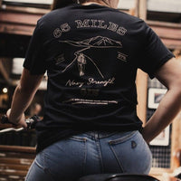 Thumbnail for Women's 65 Miles T-Shirt - Granddad Jack's Craft Distillery
