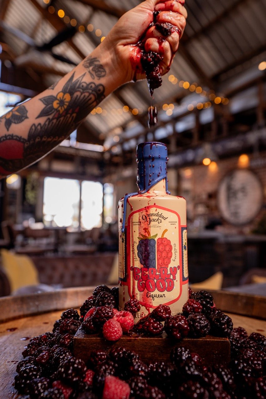 Berry Good Blackberry & Mulberry Liqueur - Granddad Jack's Craft Distillery