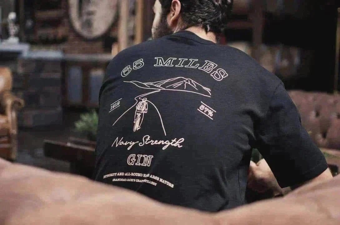 Granddad Jacks Craft Distillery Men's 65 Miles T-Shirt