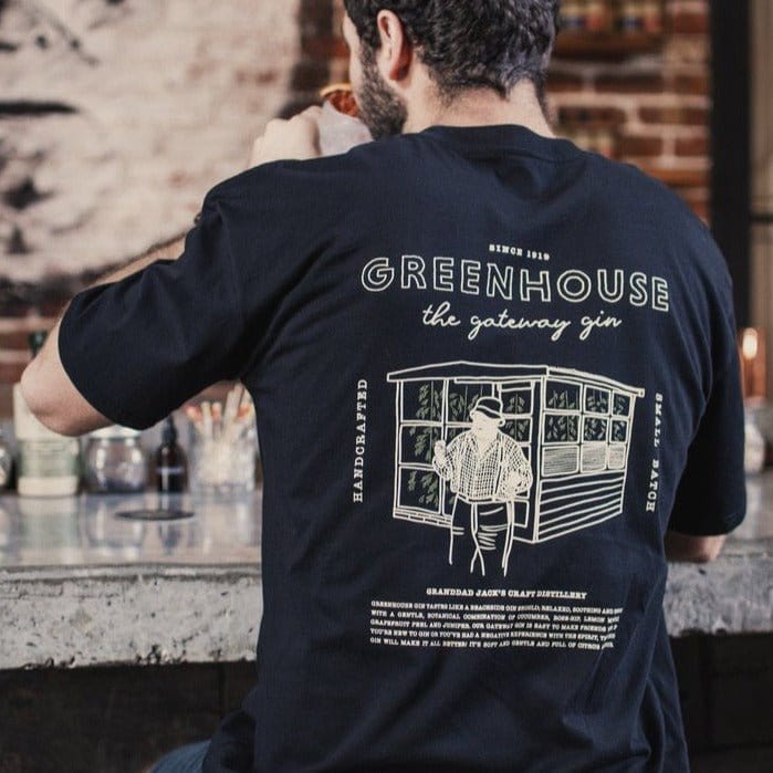 Granddad Jacks Craft Distillery Men's Greenhouse T-Shirt