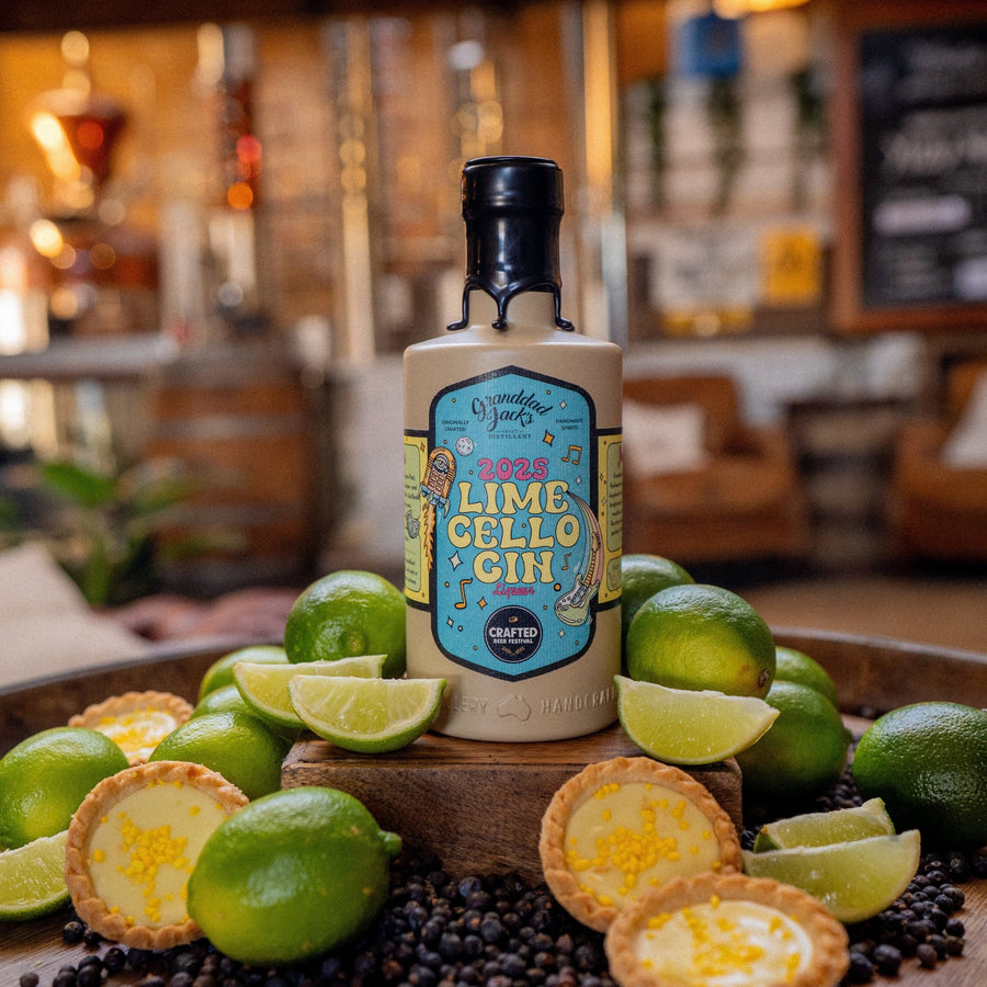 Limecello Gin 2025 - Granddad Jack's Craft Distillery