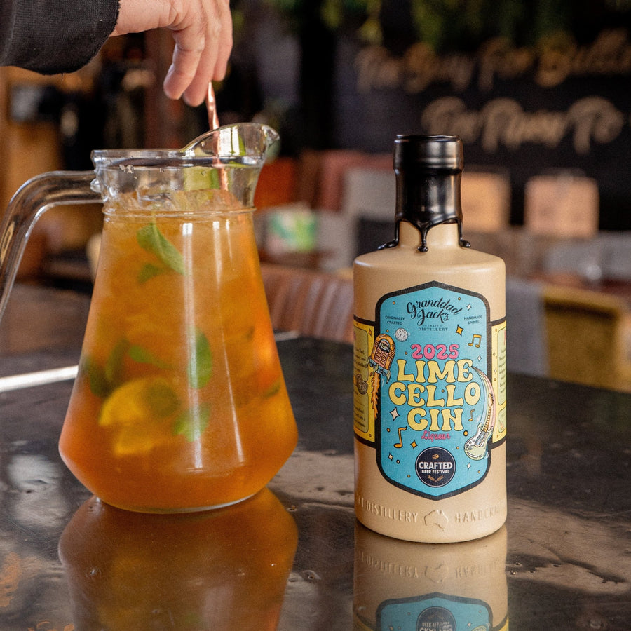 Limecello Gin 2025 - Granddad Jack's Craft Distillery