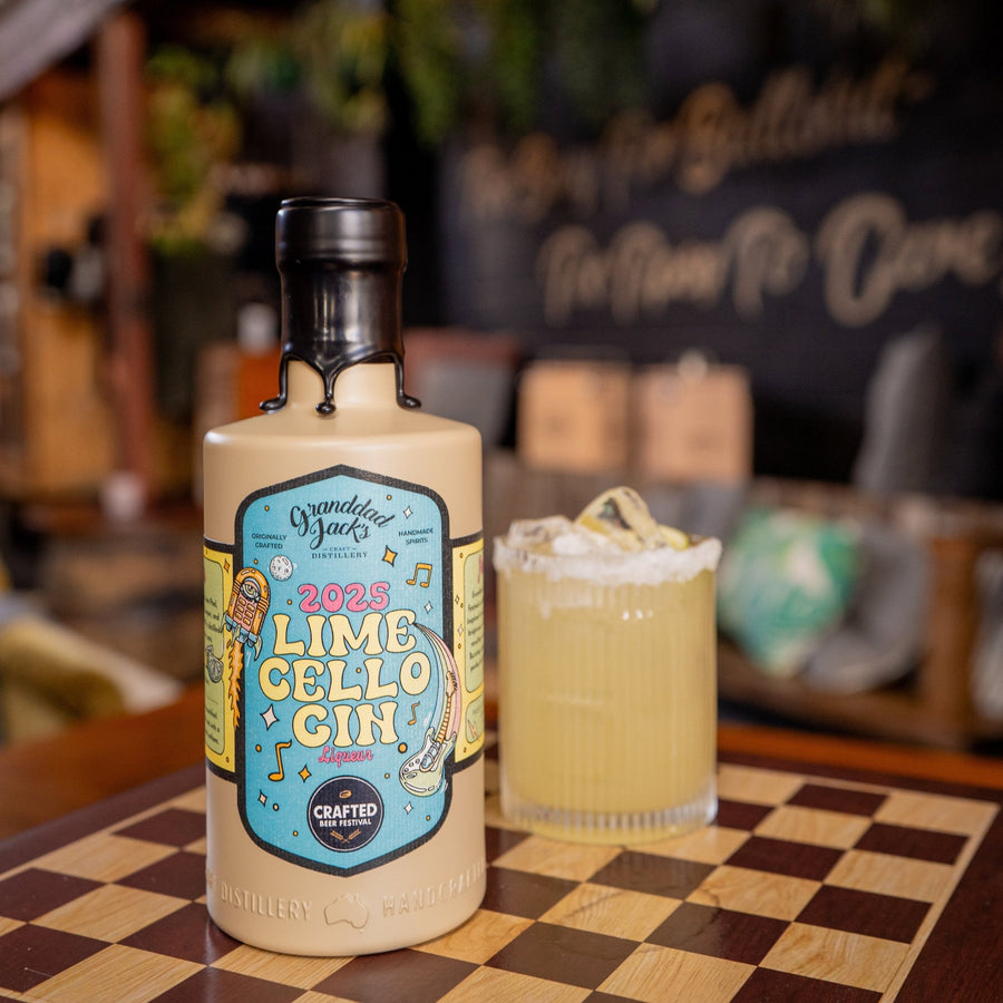 Limecello Gin 2025 - Granddad Jack's Craft Distillery