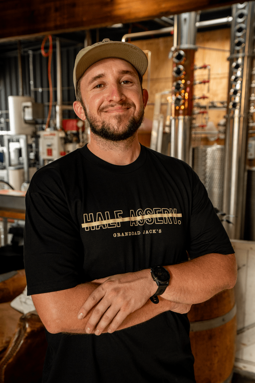 No Half - Assery Tee (Unisex) - Granddad Jack's Craft Distillery