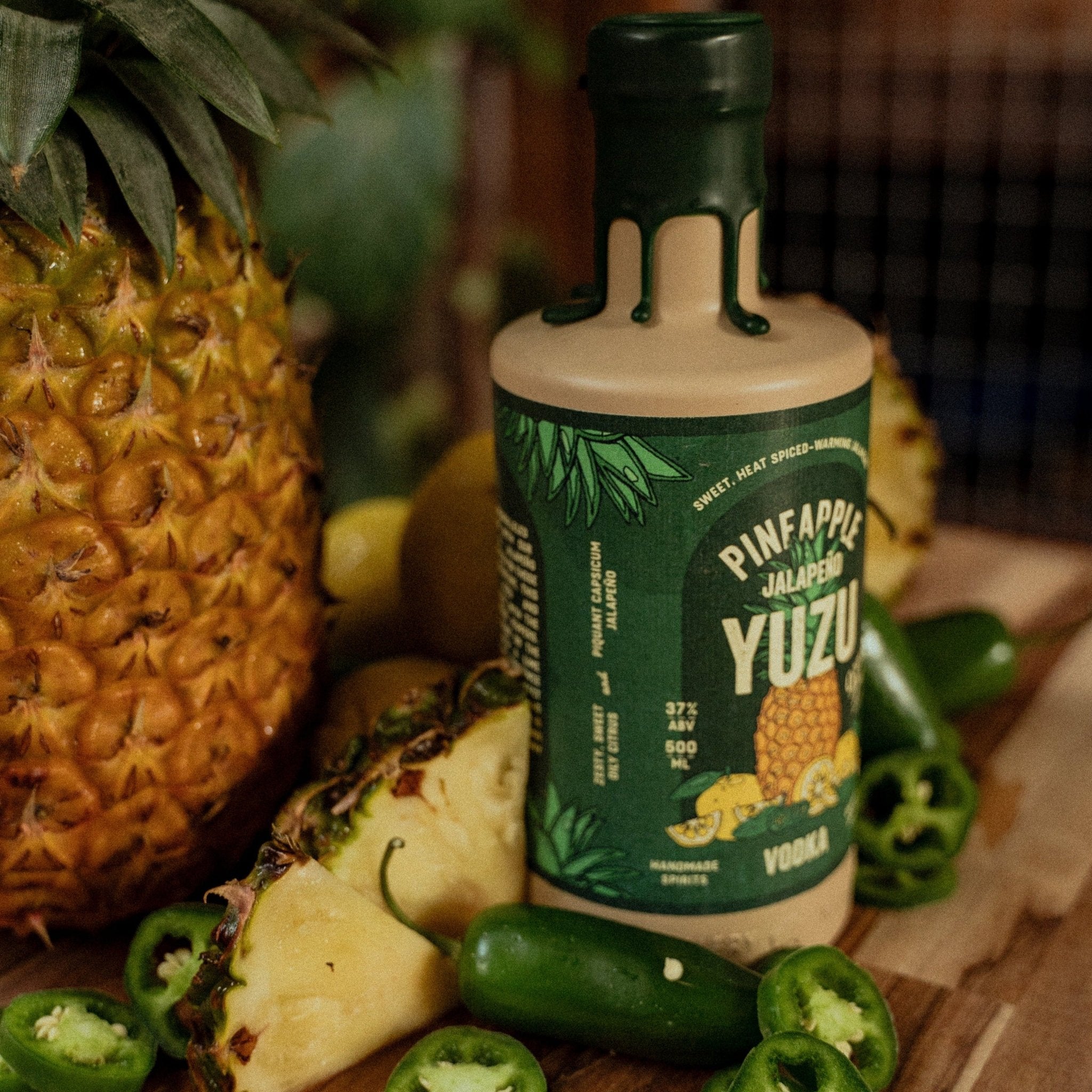 Pineapple, Jalapeno & Yuzu Vodka - Granddad Jack's Craft Distillery