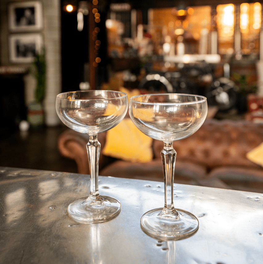 Speakeasy Coupe Glass Set - Granddad Jack's Craft Distillery