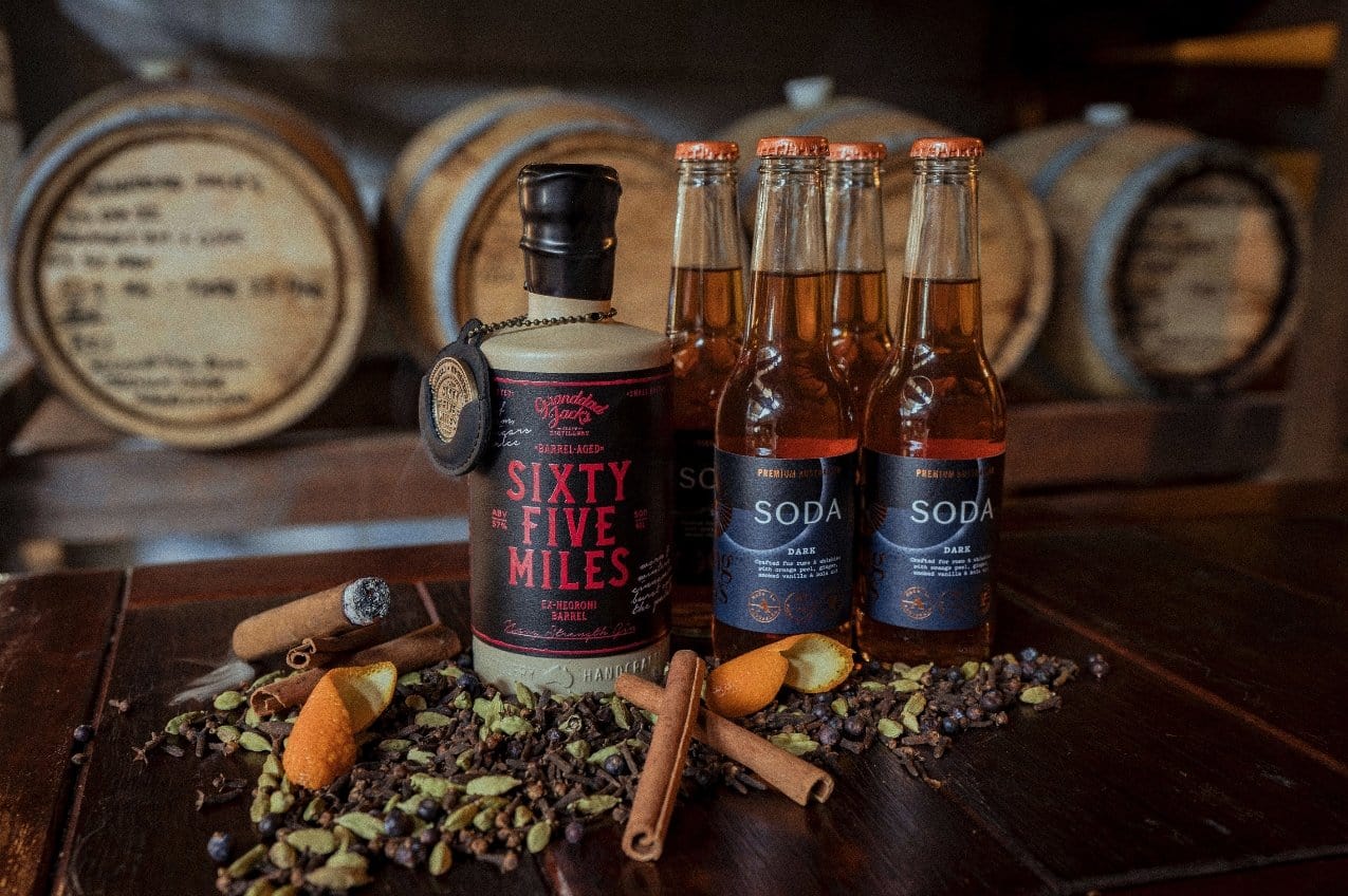Barrel Aged 65 Miles Gin Pack - Granddad Jack's Craft Distillery