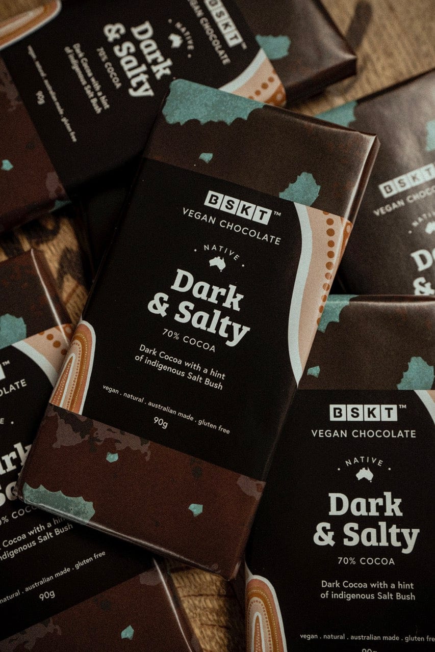 BSKT Dark & Salty Chocolate - Granddad Jack's Craft Distillery