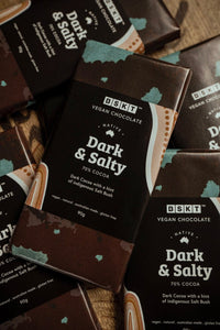 Thumbnail for BSKT Dark & Salty Chocolate - Granddad Jack's Craft Distillery