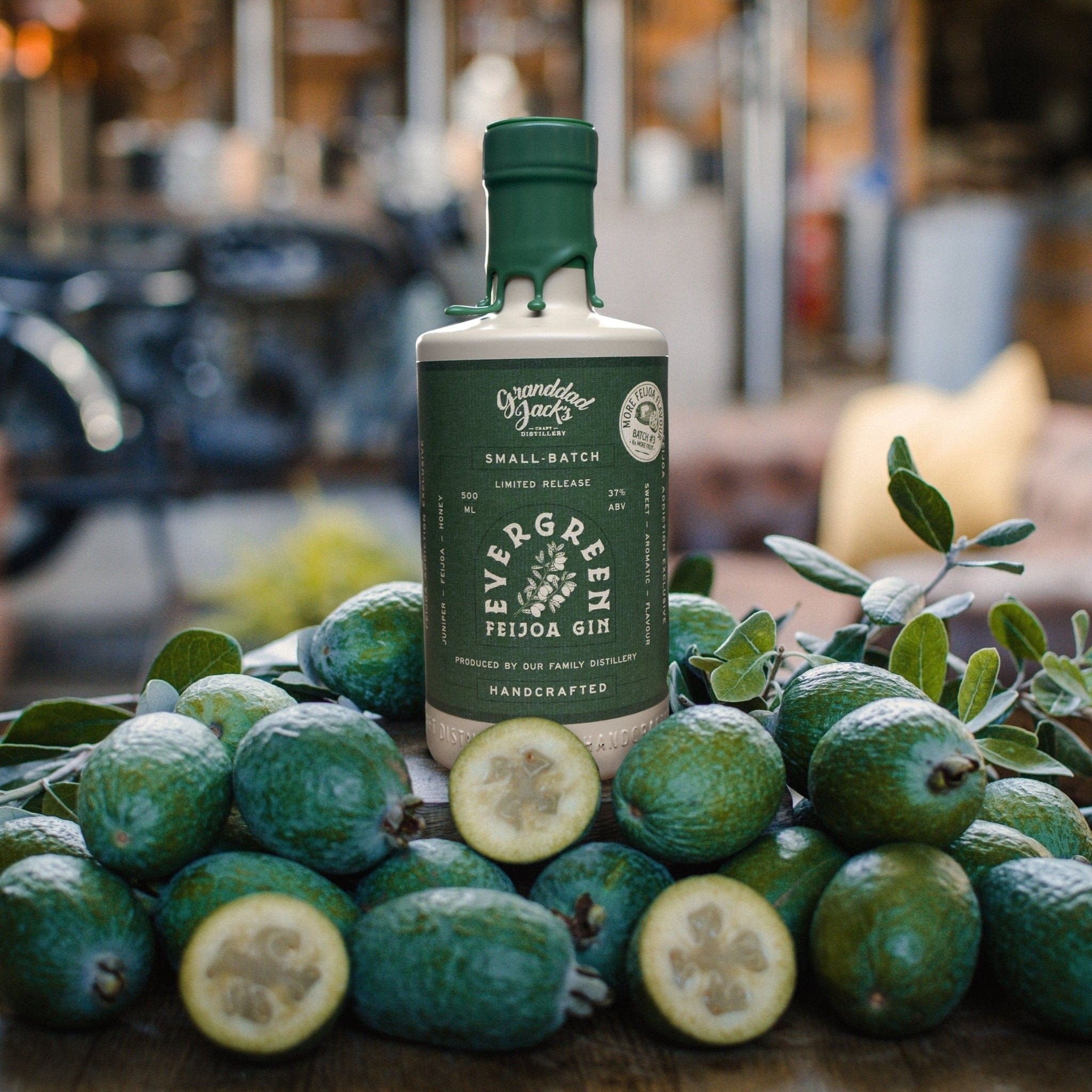 Evergreen Feijoa Gin 2023 - Granddad Jack's Craft Distillery