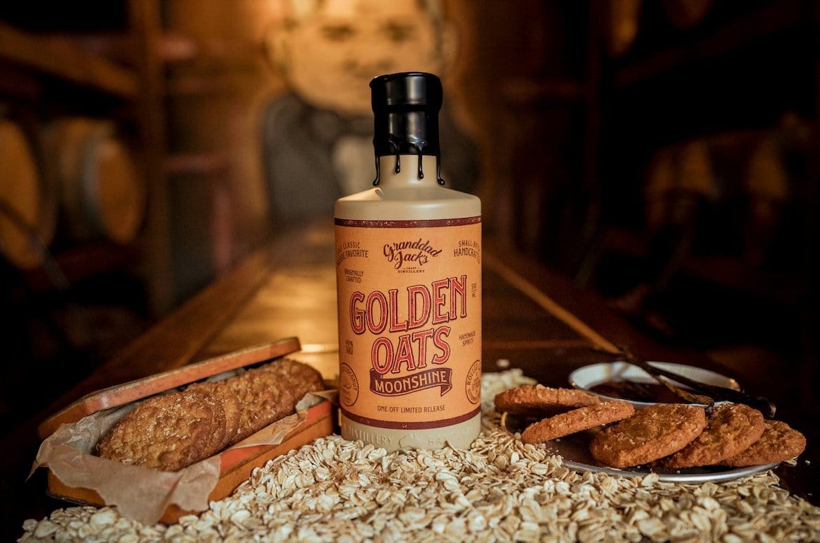 Granddad Jack's Craft Distillery 500ml Bottle Golden Oats Moonshine