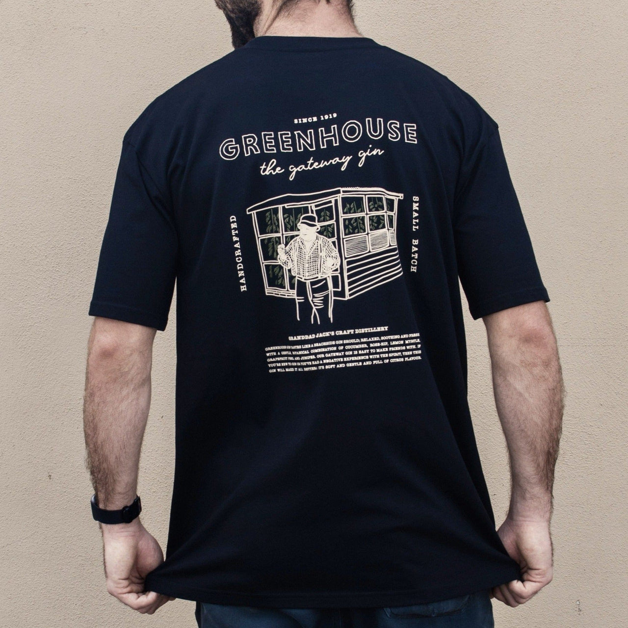 Granddad Jacks Craft Distillery Men's Greenhouse T-Shirt