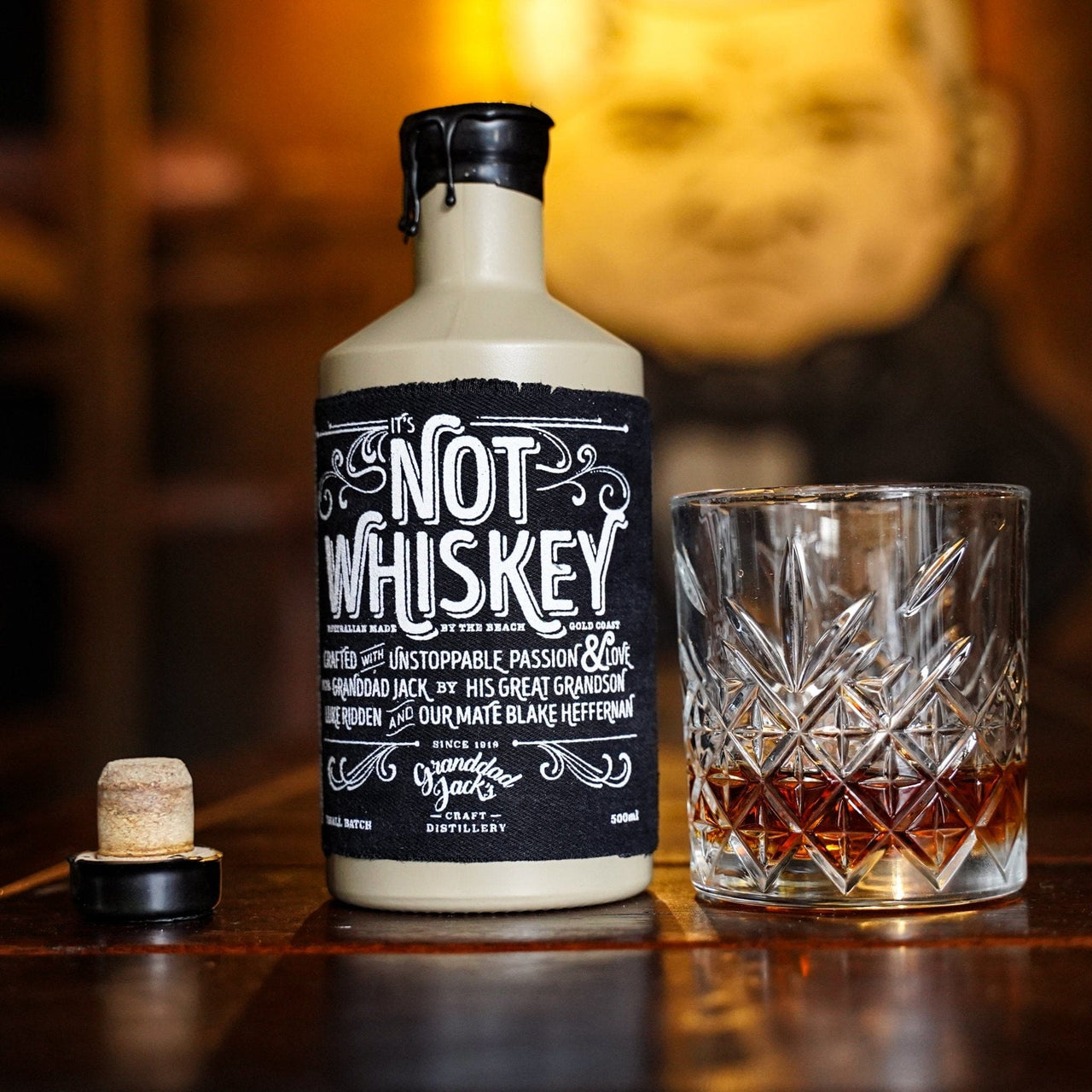 Granddad Jacks Craft Distillery 500ml Bourbon Not Whiskey (Bourbon)