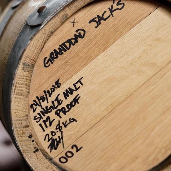 Granddad Jacks Craft Distillery 500ml Single Malt Not Whiskey (Single Malt)