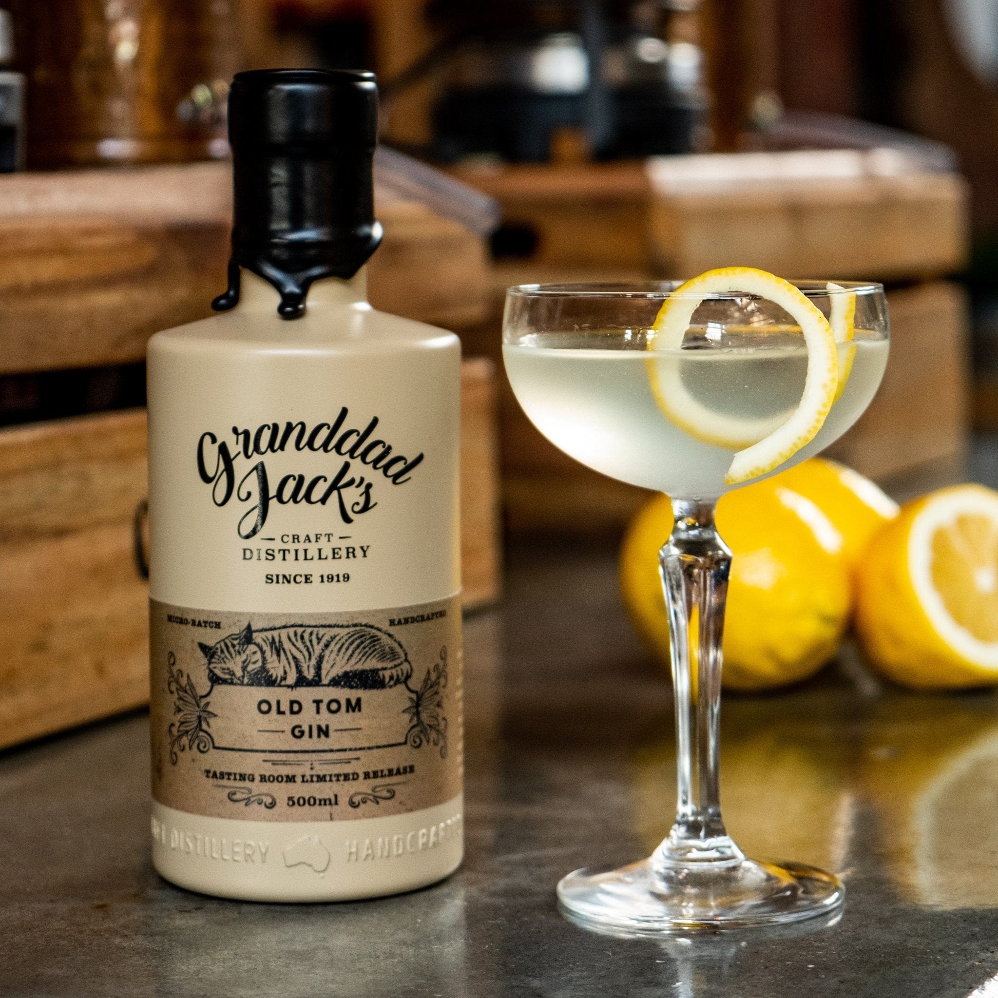 Granddad Jacks Craft Distillery 500ml bottle Old Tom Gin