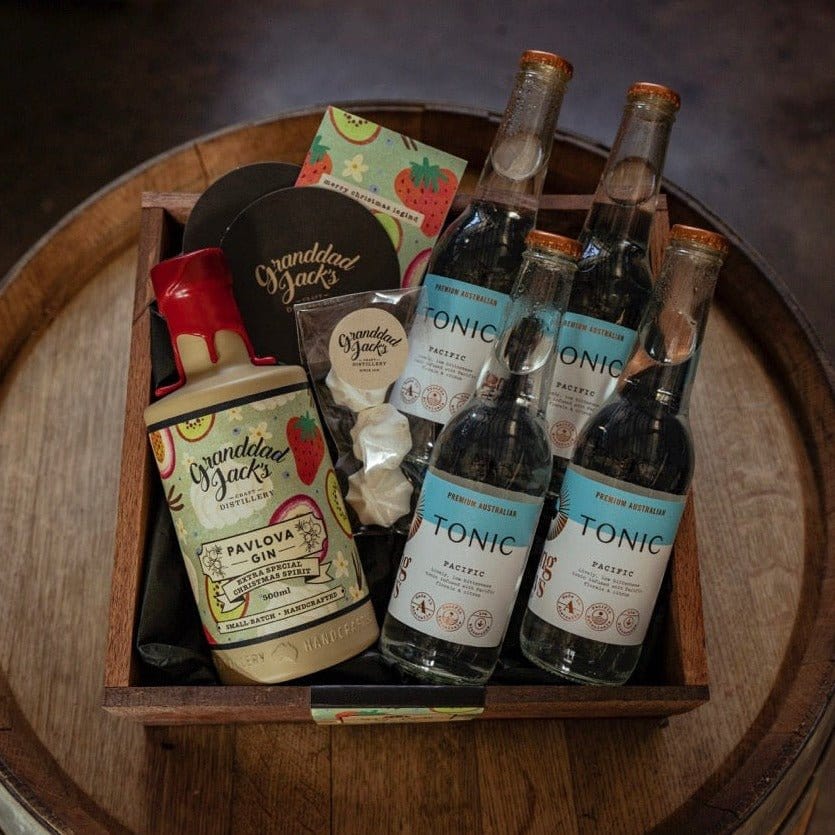 Granddad Jacks Craft Distillery Tonic Pack Pavlova Gin Gift Pack