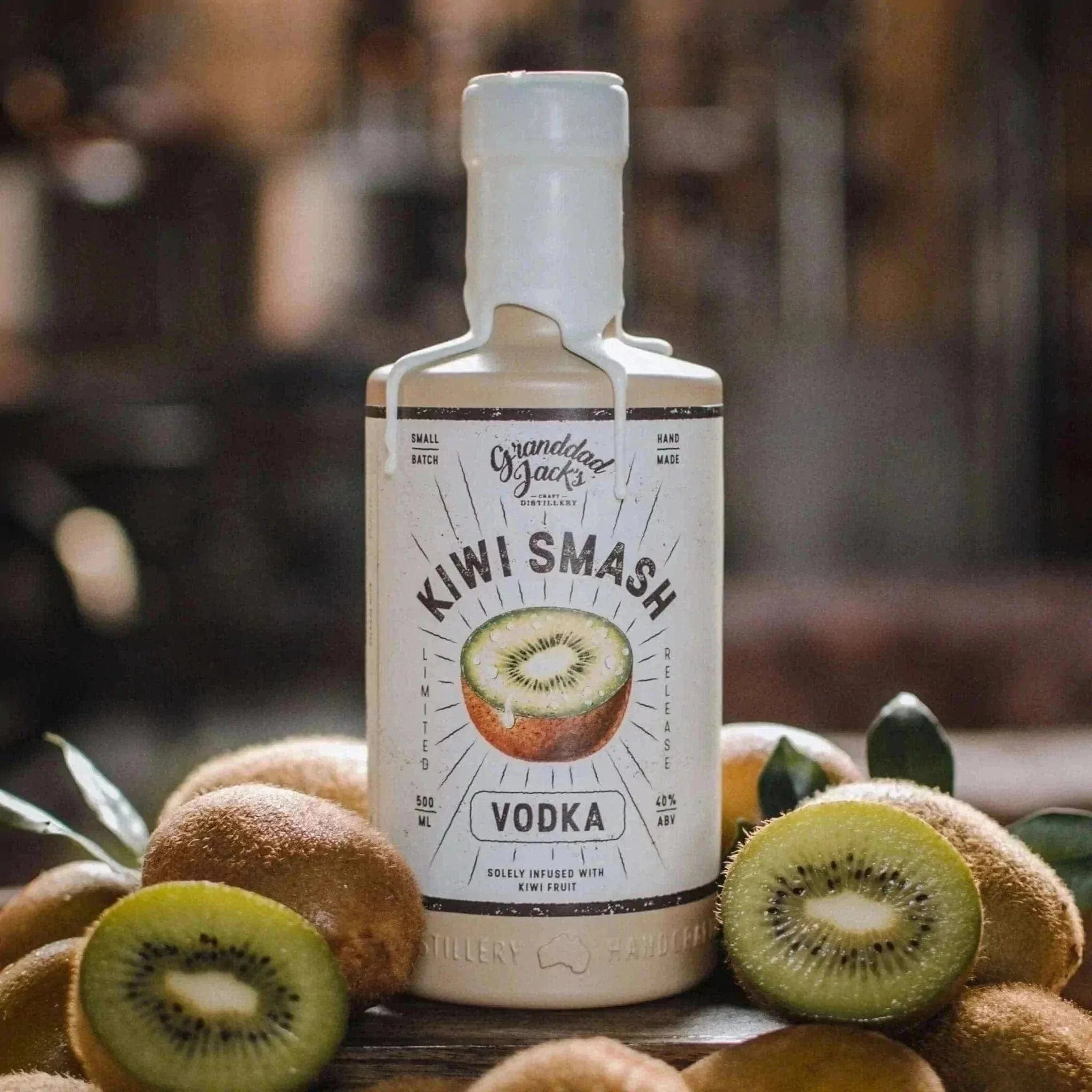 Granddad Jack's Craft Distillery 500ml Bottle Kiwi Smash Vodka