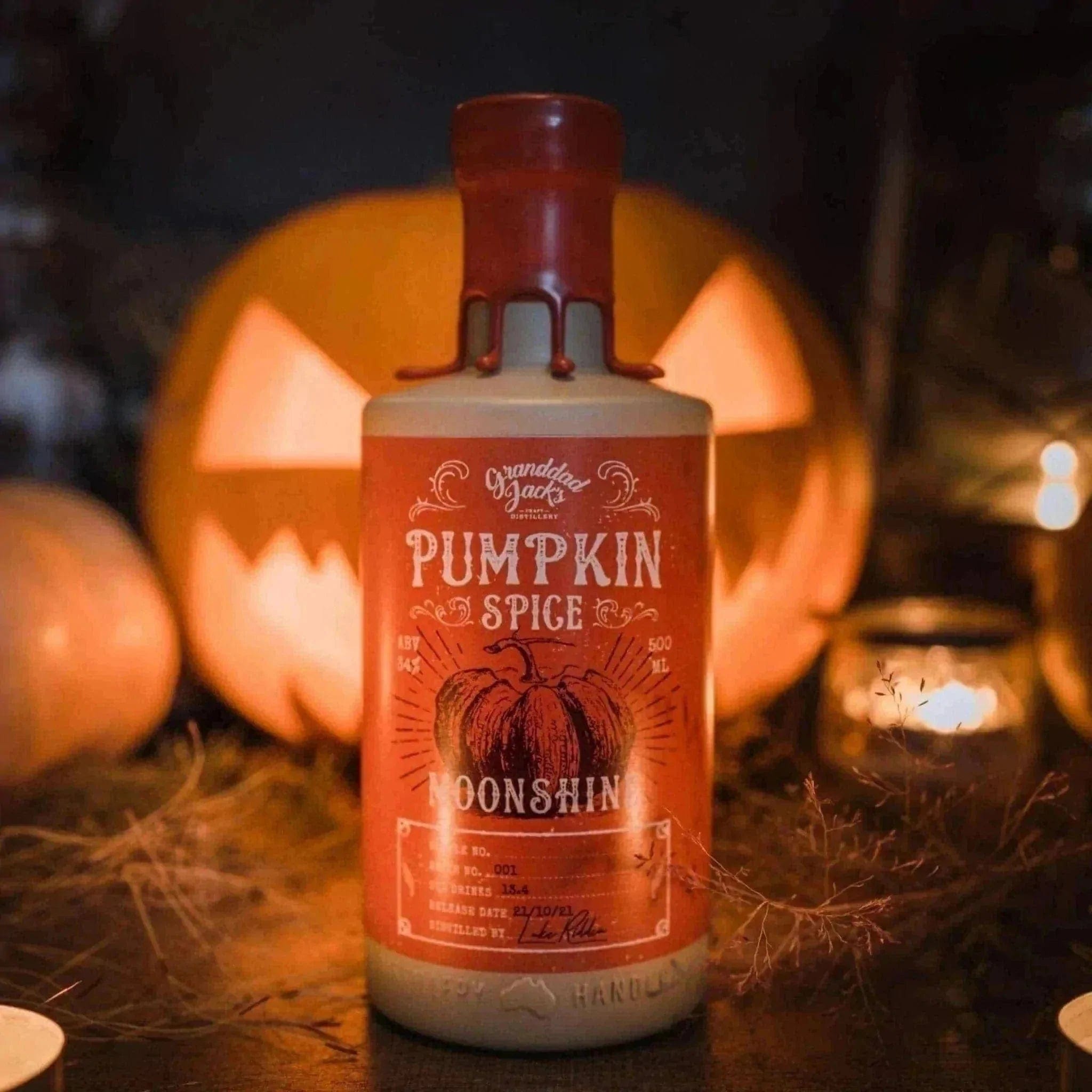 Pumpkin Spice Moonshine - Granddad Jack's Craft Distillery