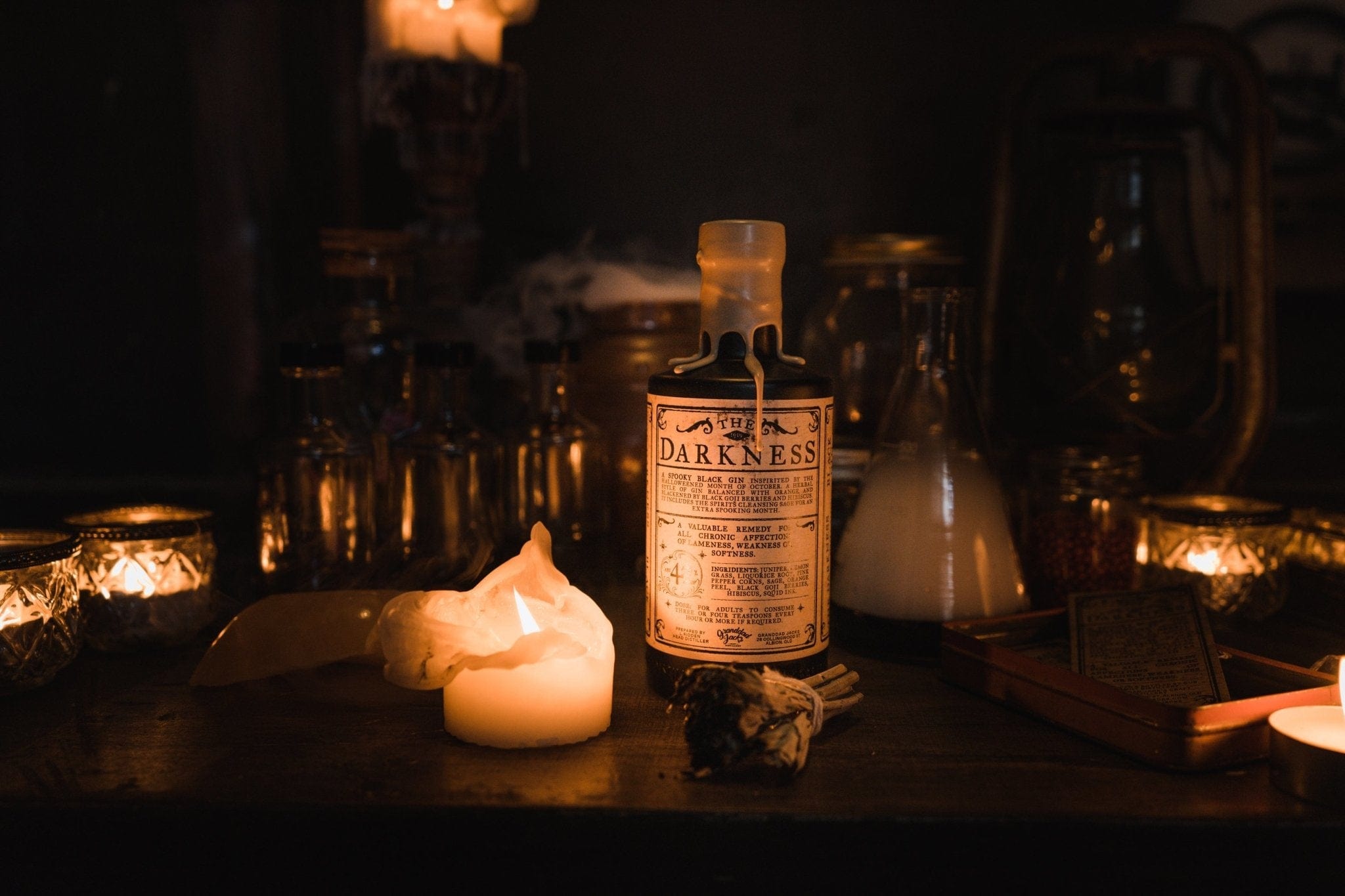 The Darkness (Black Gin) - Granddad Jack's Craft Distillery