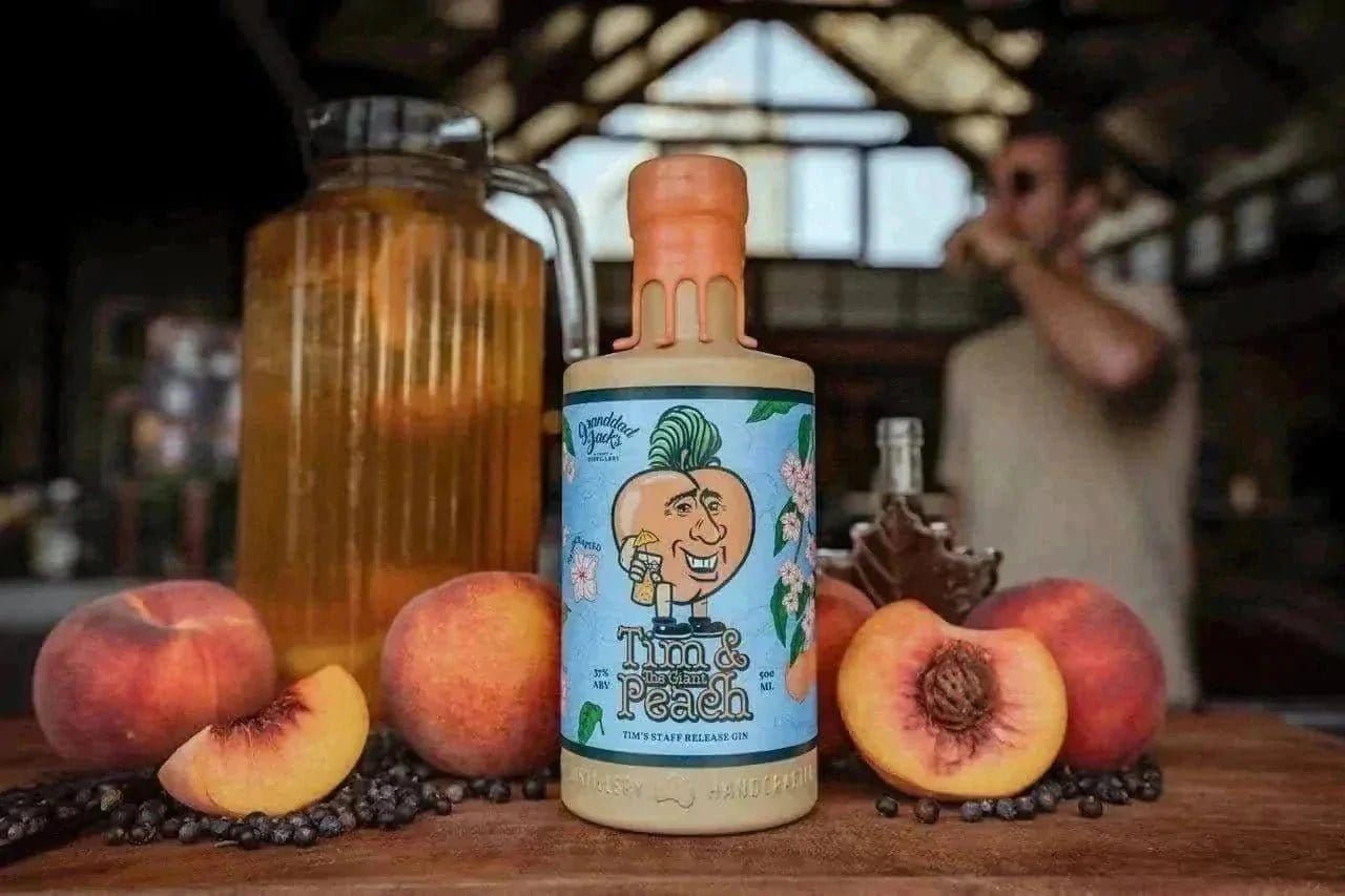 Tim & The Giant Peach - Granddad Jack's Craft Distillery
